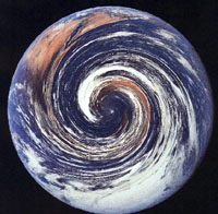Earth swirl