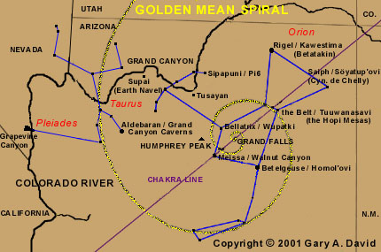 Golden Mean Spiral map # 1